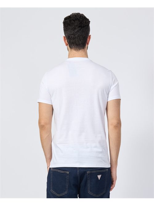 T-shirt uomo girocollo AX in cotone Pima ARMANI EXCHANGE | 8NZT74-ZJA5Z1100